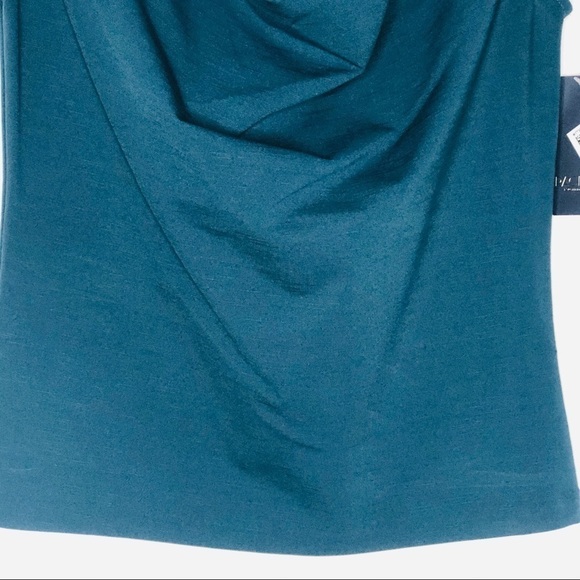 RACHEL Rachel Roy sleeveless blouse with cowl neckline. NWT. Size S - Picture 2 of 5